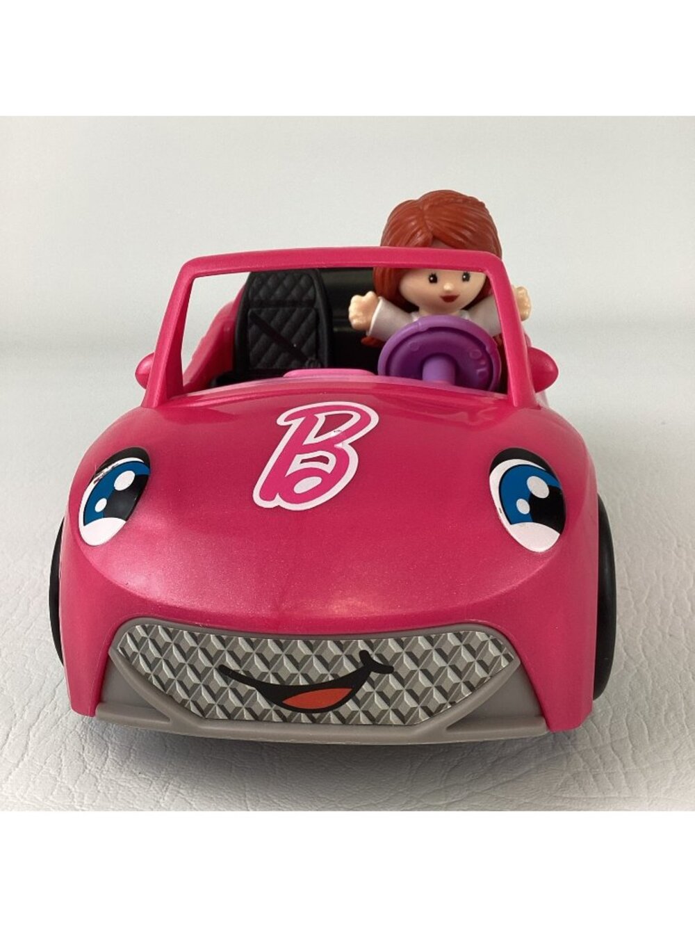 Fisher Price Little People Barbie Pink Convertible Cruiser Car Doctor Barbie Lot